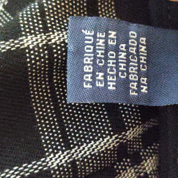 🎁 Forever 21 size Medium plaid dress black and white with back zipper - Picture 8 of 8